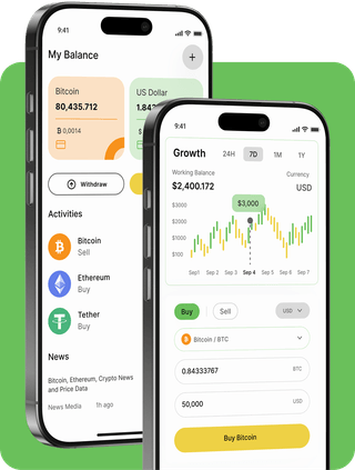 Nexter Ai trading platform with live market data